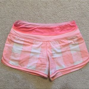 Plaid Lululemon shorts