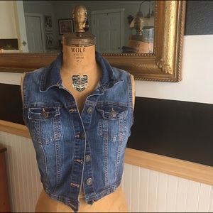 Denim vest