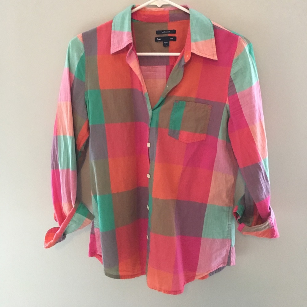 Fun casual button down