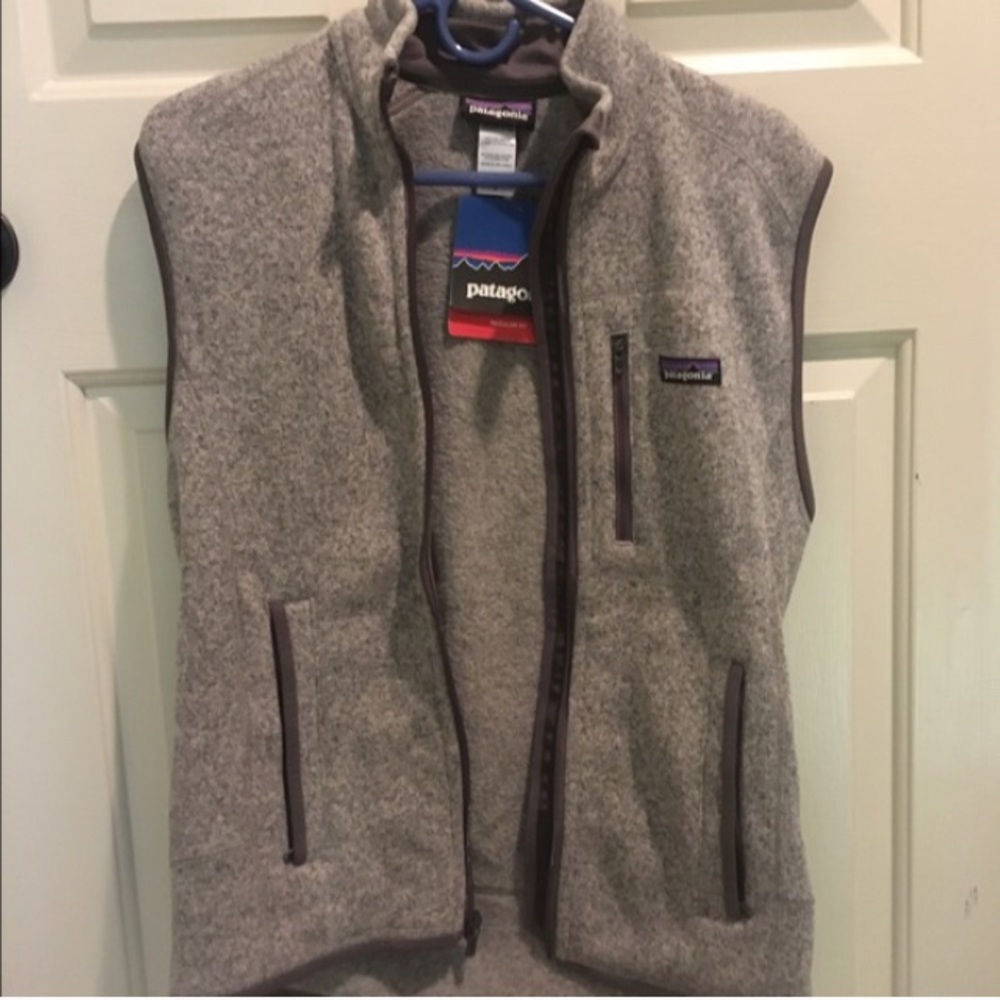 Men's gray Patagonia Vest. New with tags!
