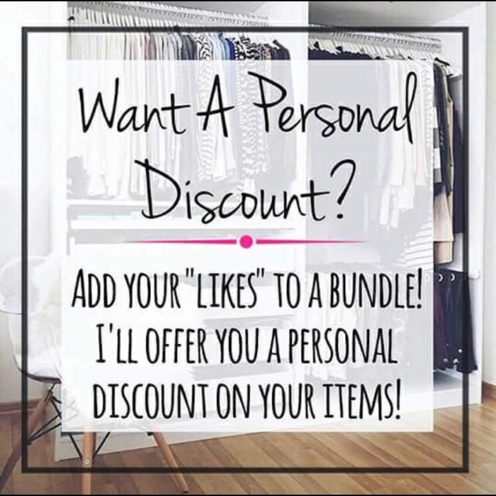 Personal Discounts!