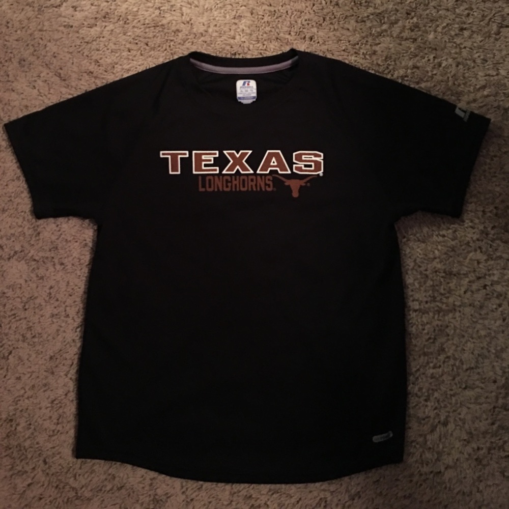 Black Texas Longhorns dri-fit shirt