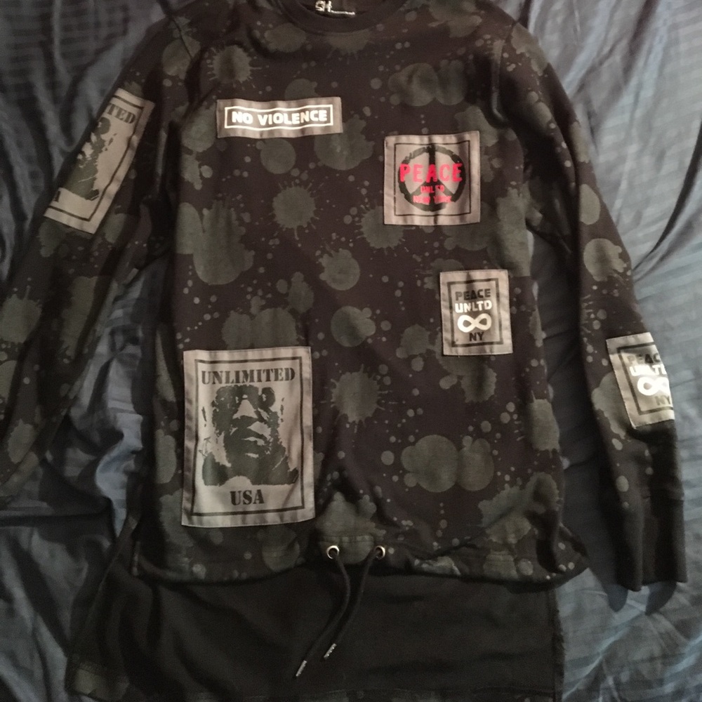 Peace unltd elongated shirt - S