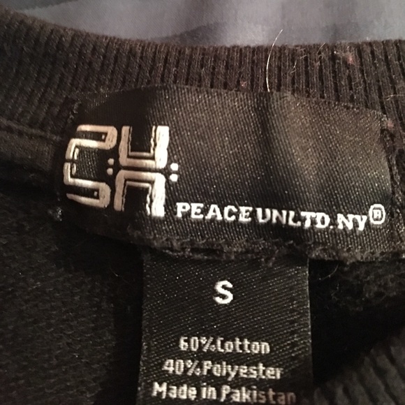 Peace unltd elongated shirt - S - Picture 2 of 4