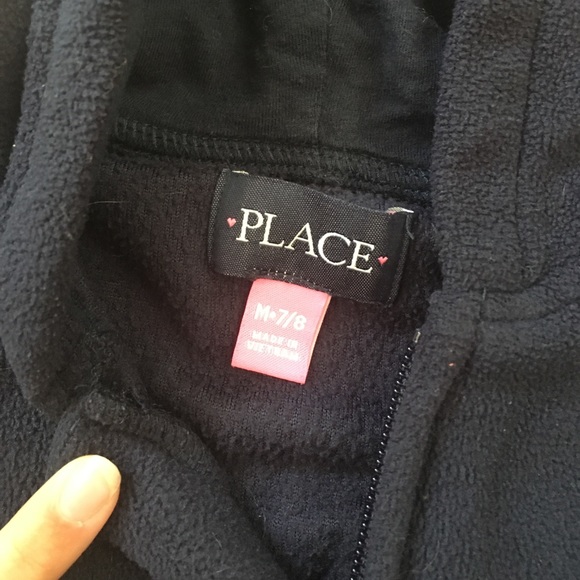 youth navy sweater - Picture 2 of 2