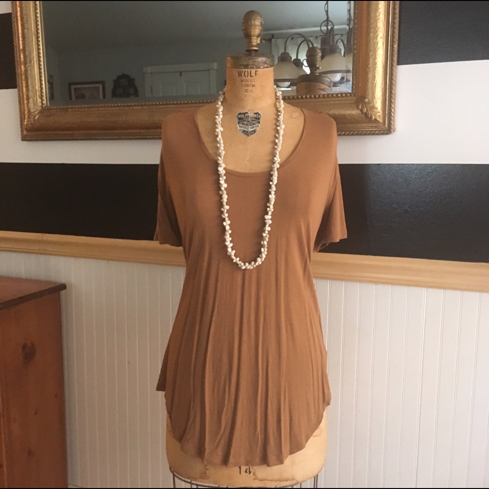 Long tee, rust color, deleting 5/5, make an offer!