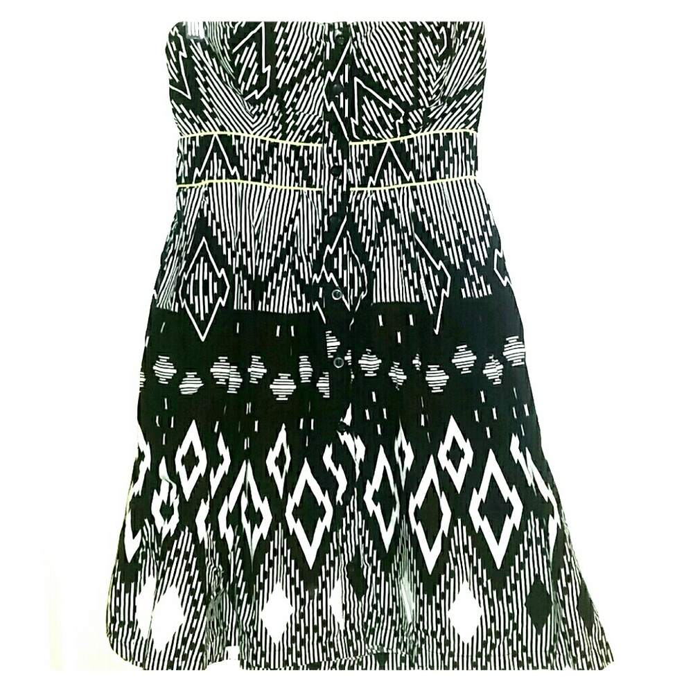 Geometric Print Dress