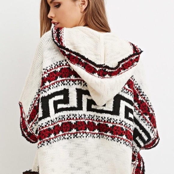 Geo-Patterned Cardigan - Picture 2 of 2