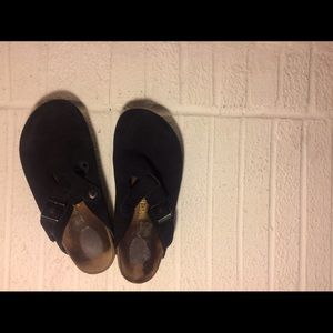 black birks size 7