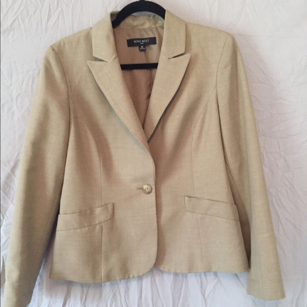 Tan blazer
