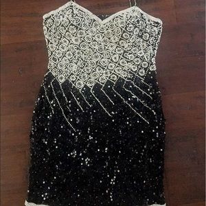 A.J. Bari sequin dress