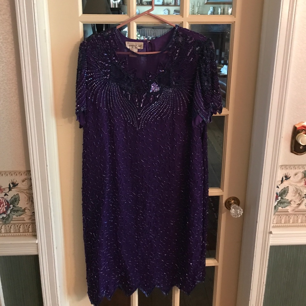 Vintage late 80s evening dress