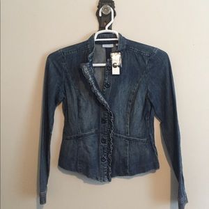 Denim blazer