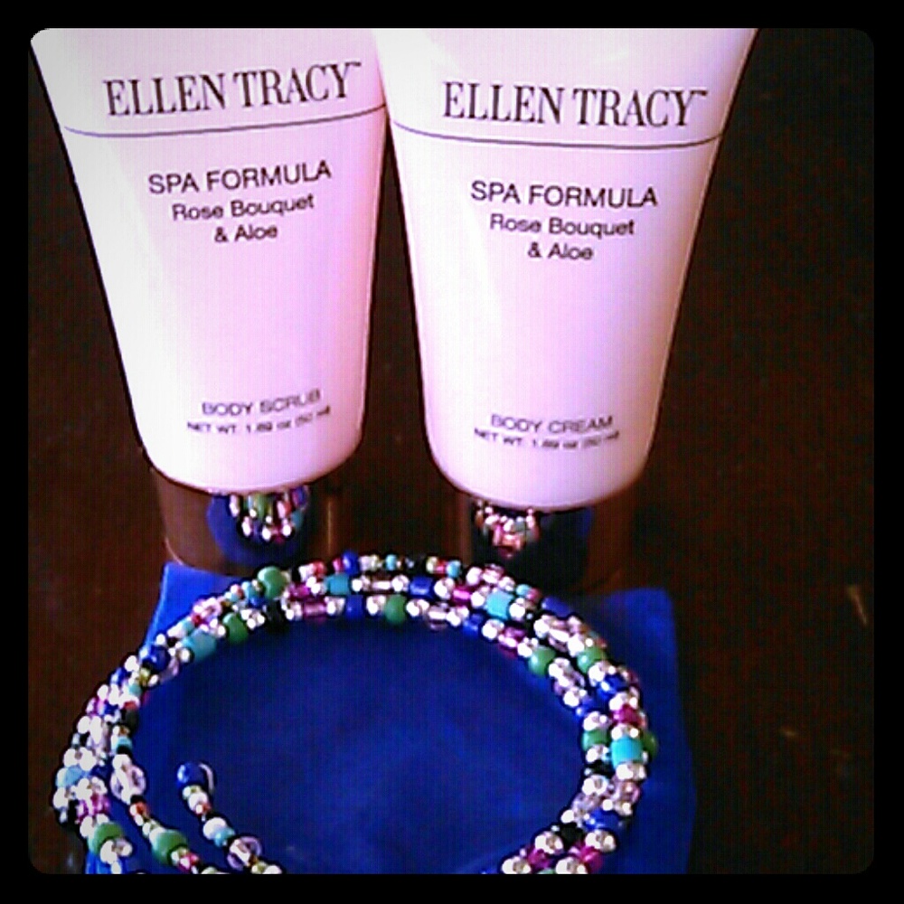 Ellen tracy scrub and cream travel size