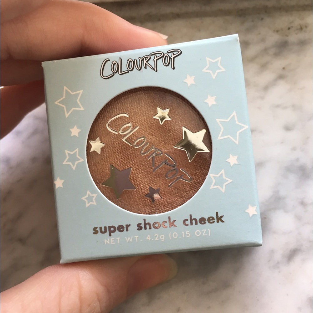 Colourpop BNIB supershock cheek highlight birthday