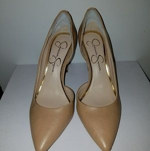 D'orsay nude pumps