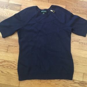 navy sweater by ralph lauren