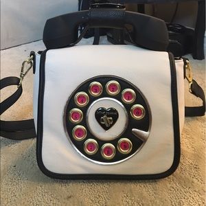 Betsey Johnson telephone crossbody