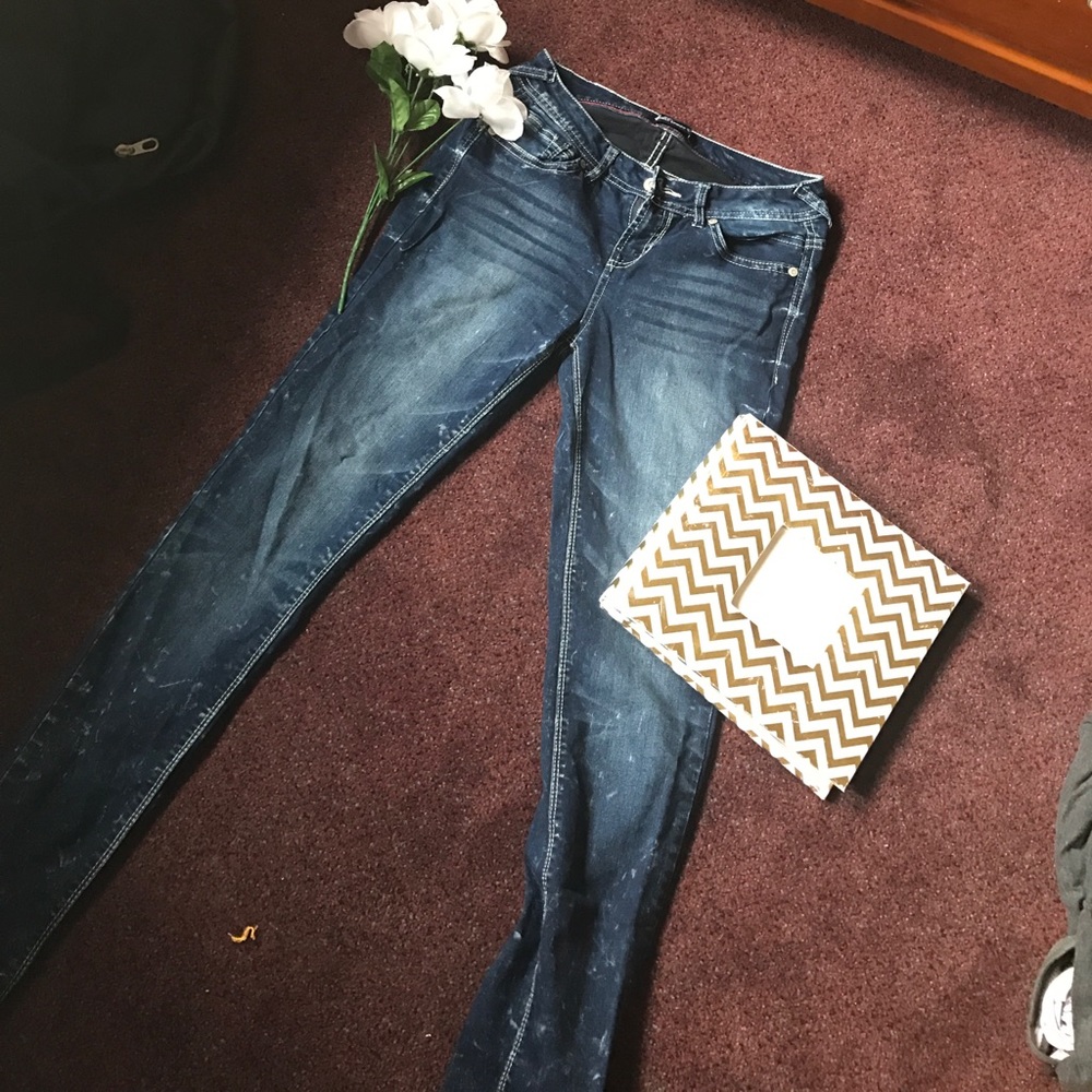 Dark wash jeans