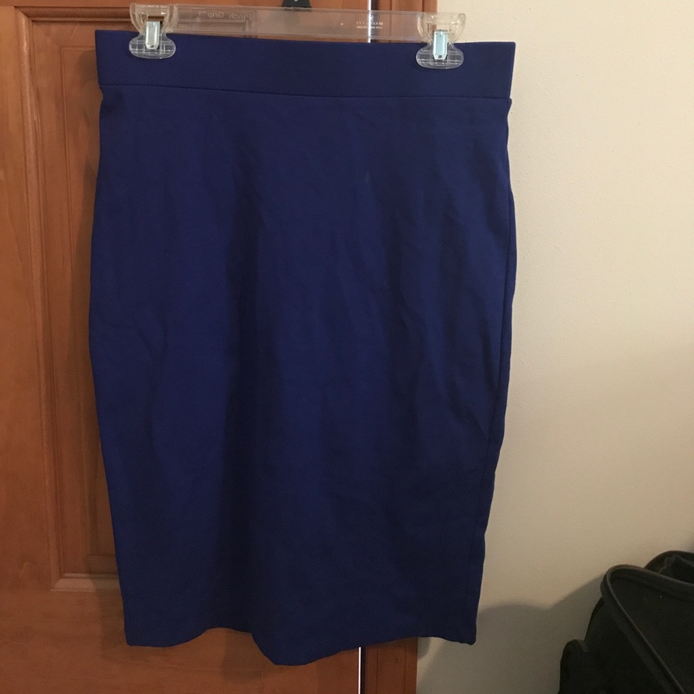 Blue Forever 21 skirt