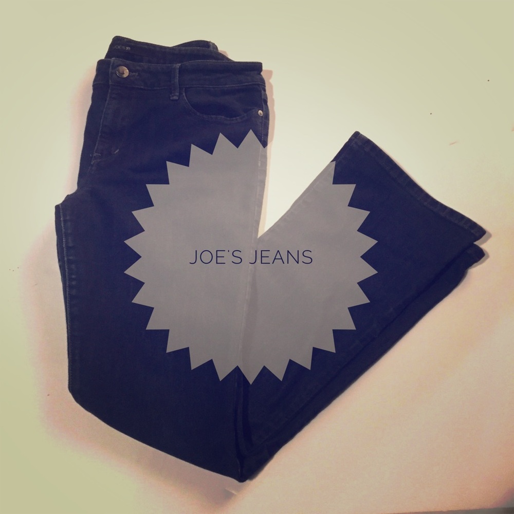 Joe's "provocateur" fit in Taylor wash dk blue/Blk