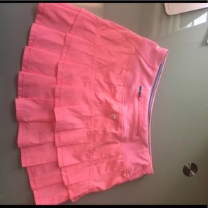 Girls ivivva hot pink skirt