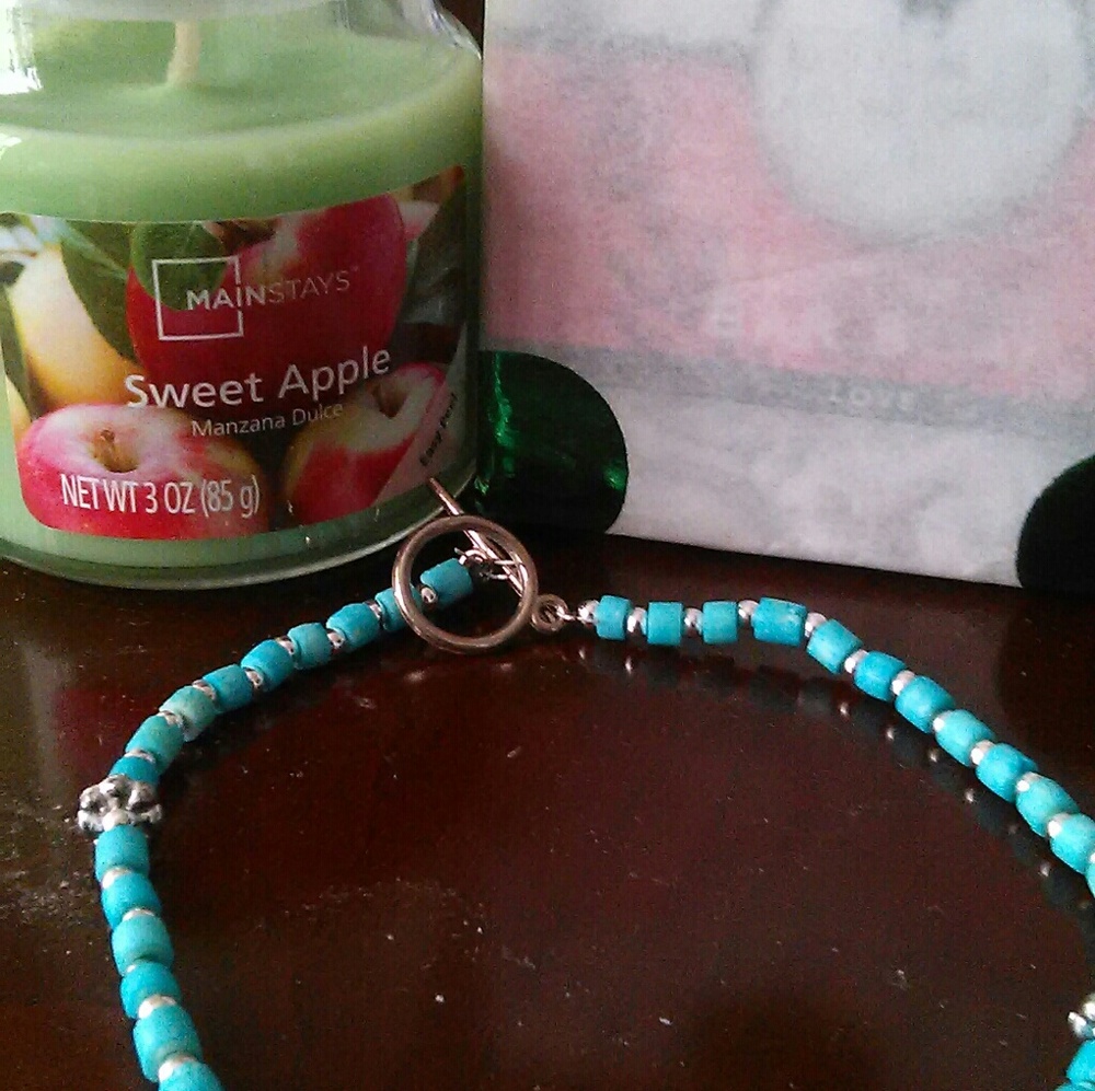 Small candle anklet and soap