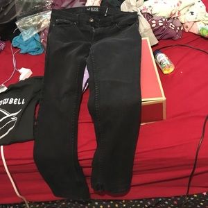 Rude Black Denim Skinny Jeans