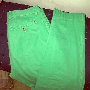Men's Green TH Slacks size 32/30