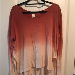 Free People long sleeve shirt