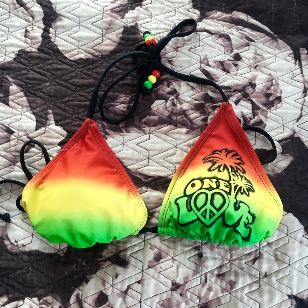 One love bikini top