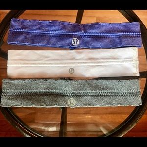 Lulu Lemon Sport Headbands (Fly Away Tamer I & II)