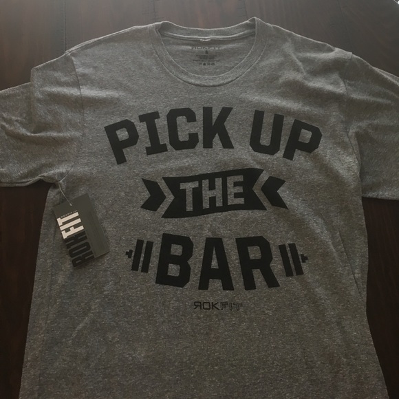 ROKFIT 'PICK UP THE BAR' TEE - Picture 3 of 4