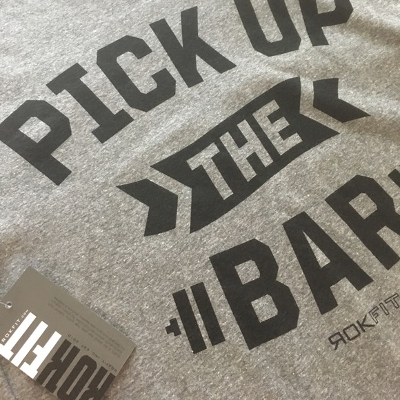 ROKFIT 'PICK UP THE BAR' TEE - Picture 4 of 4
