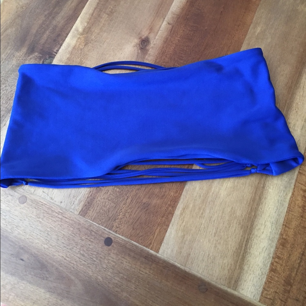 MIKOH STRAPPY BIKINI TOP NWOT