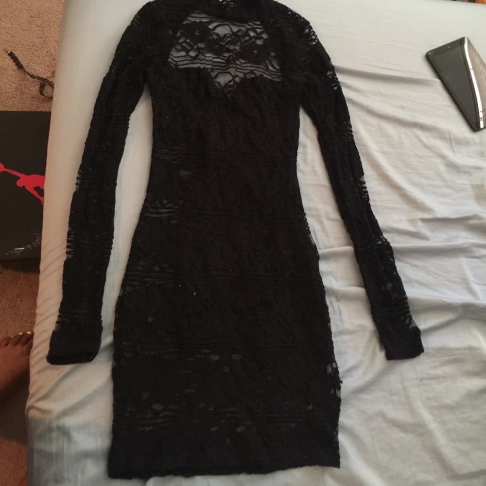 Mesh sexy dress