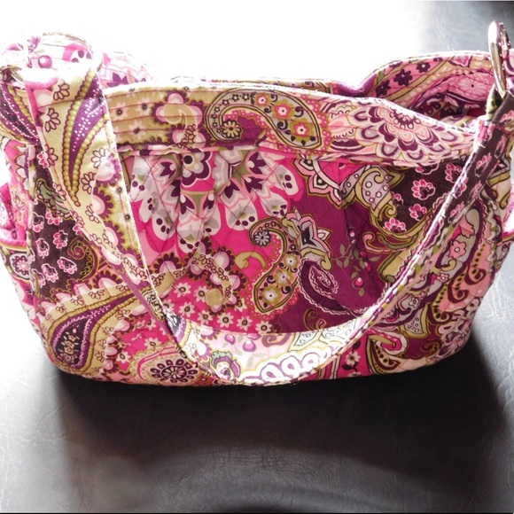 Vera Bradley Very Berry Paisley Reversible Purse - Picture 2 of 4