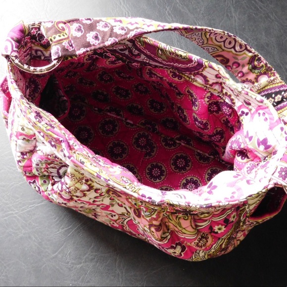 Vera Bradley Very Berry Paisley Reversible Purse - Picture 3 of 4