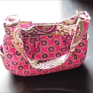 Vera Bradley Very Berry Paisley Reversible Purse
