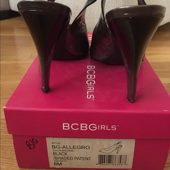 Black and Gray high heels - Picture 4 of 4