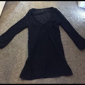 ✨✨little black long sleeve dress✨✨