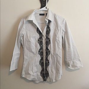 3/4 sleeve button down