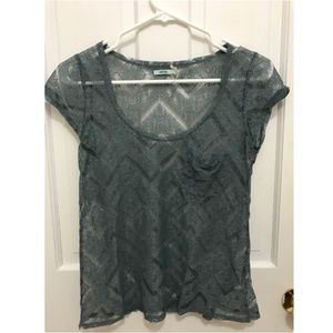 Kimchi Blue lace pocket tee T Shirt