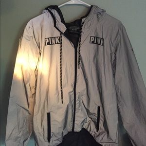 PINK rain jacket