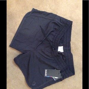 NWT black Hurley board shorts