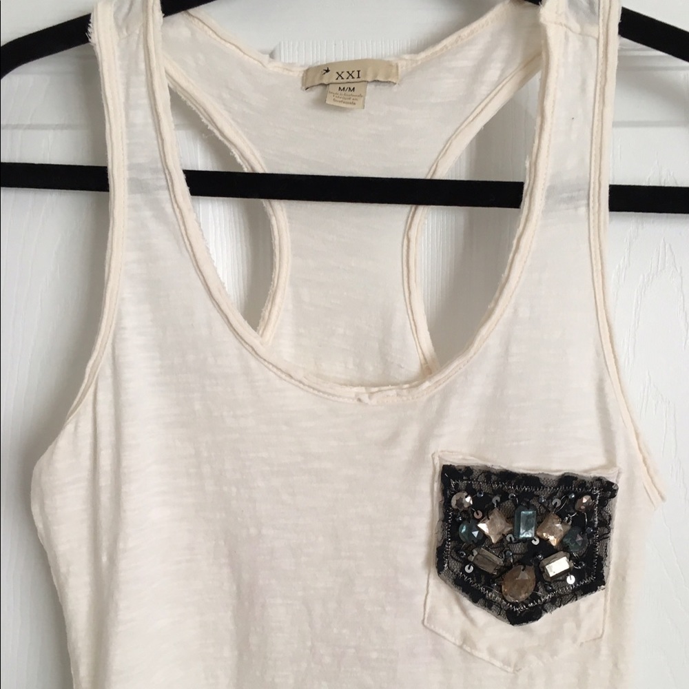 Forever XXI--Form Fitting Ladies Tank Top -Sz:M