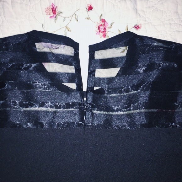 💣NWT Forever 21 black meshed sleeves T-shirt 💣 - Picture 7 of 7