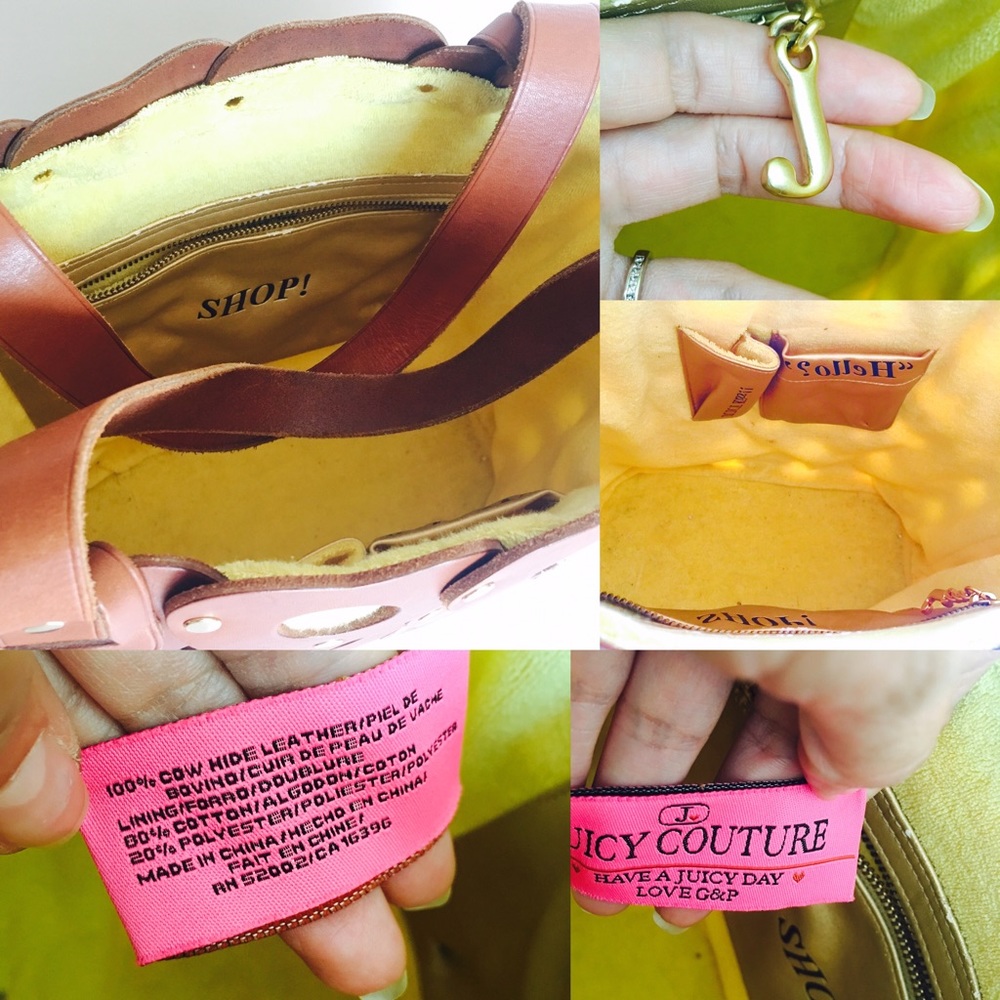 Juicy Couture
Leather & Terry Tote Bag - Picture 6 of 8