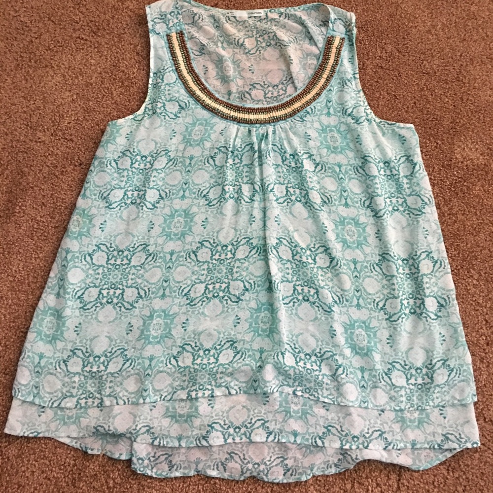 Cute top with back detail