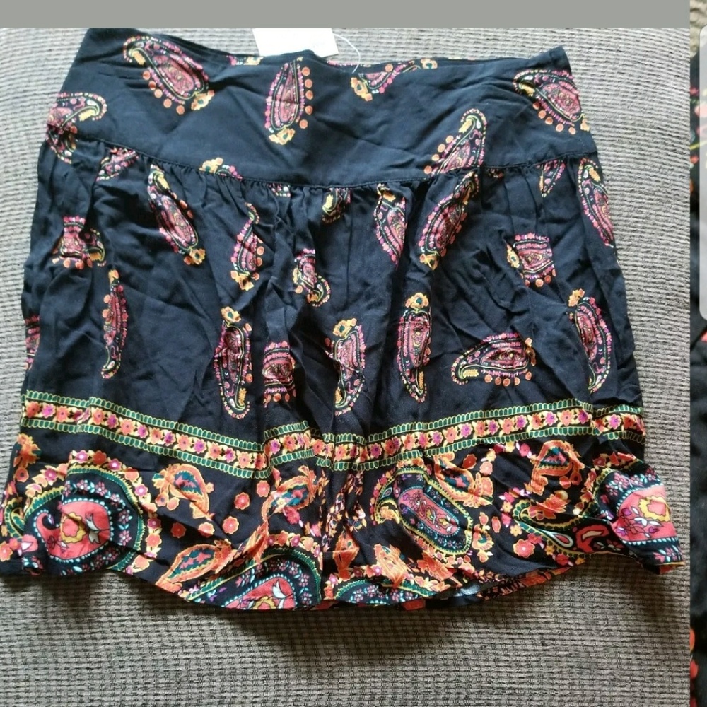 AMERICAN Rag Boho mini skirt
